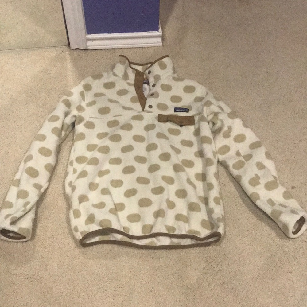 Patagonia Polka Dot Synchilla (Size Small)